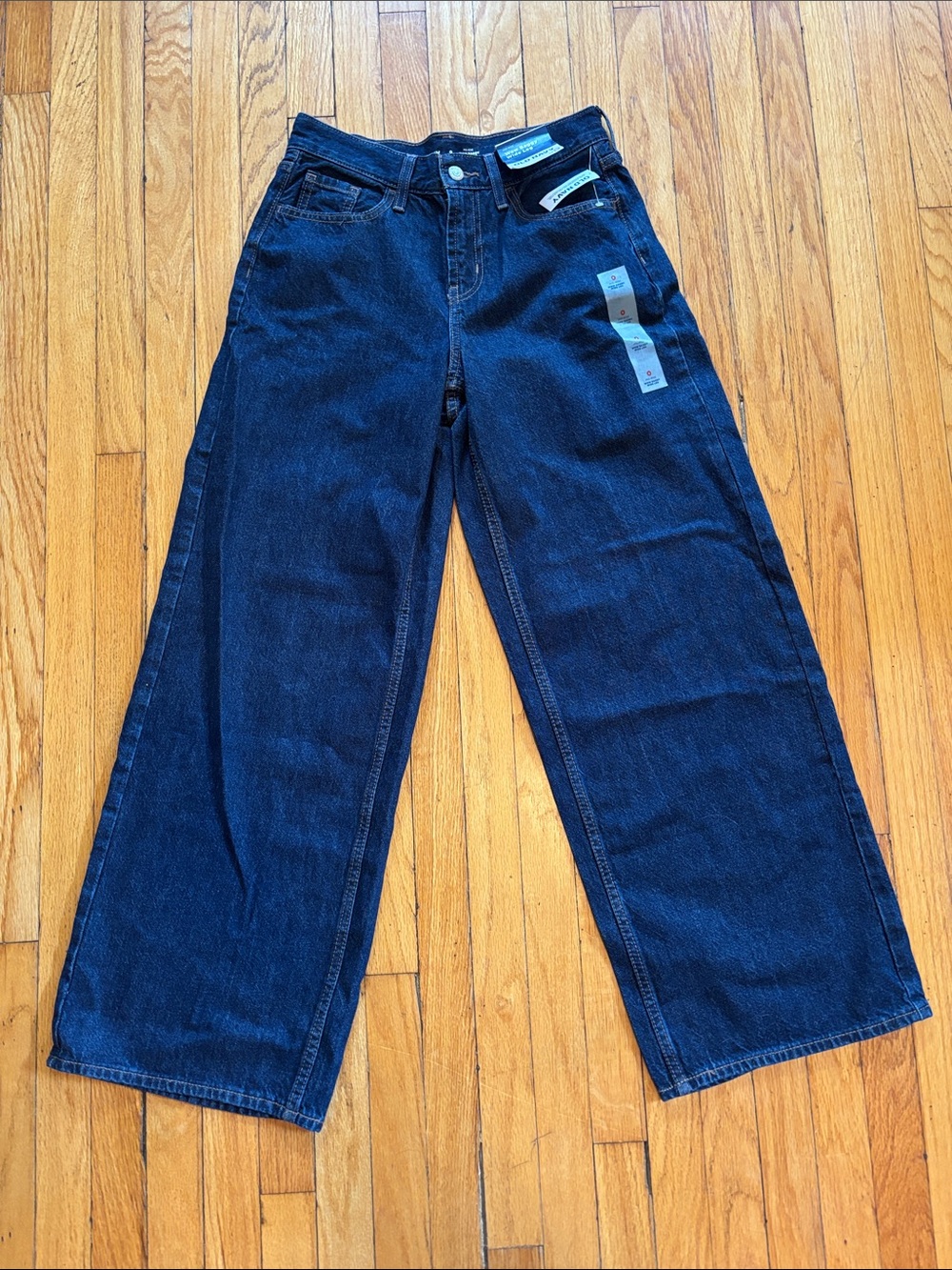 Old Navy Baggy Wide Leg Jeans size 0
